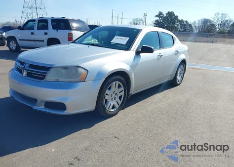 2012 Dodge Avenger Se z USA, uszkodzony, nr VIN 1C3CDZAB4CN224518